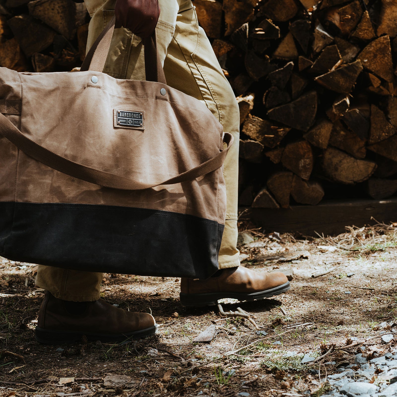 BAREBONES | FIREWOOD CARRIER TOTE