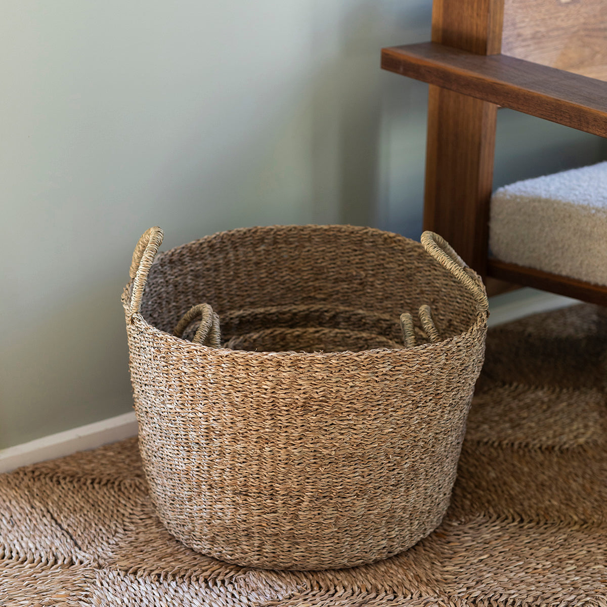 SEAGRASS STORAGE BASKETS