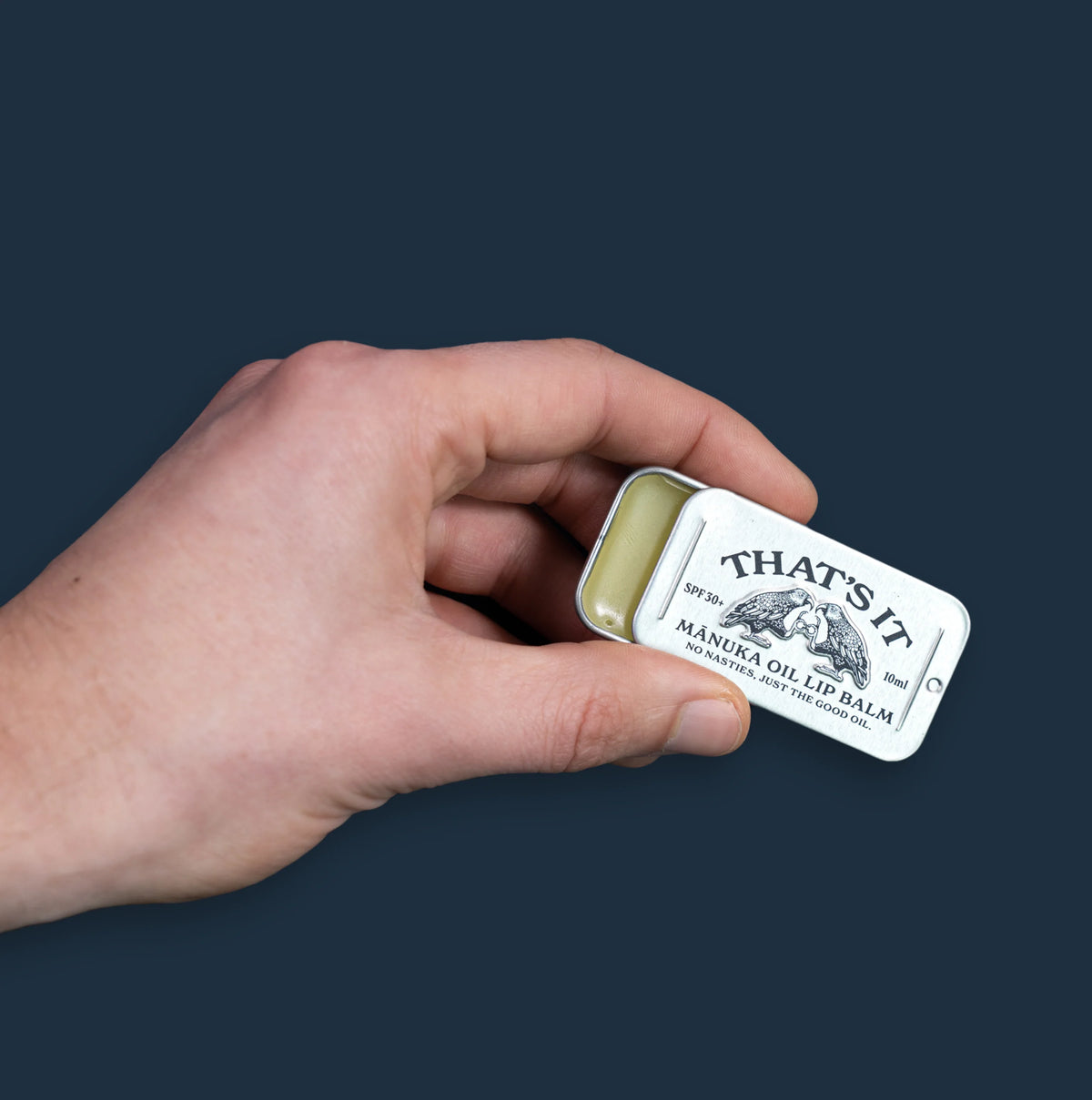 That&#39;s It. Spf 30+ natural lip balm made in NZ from manuka oil.