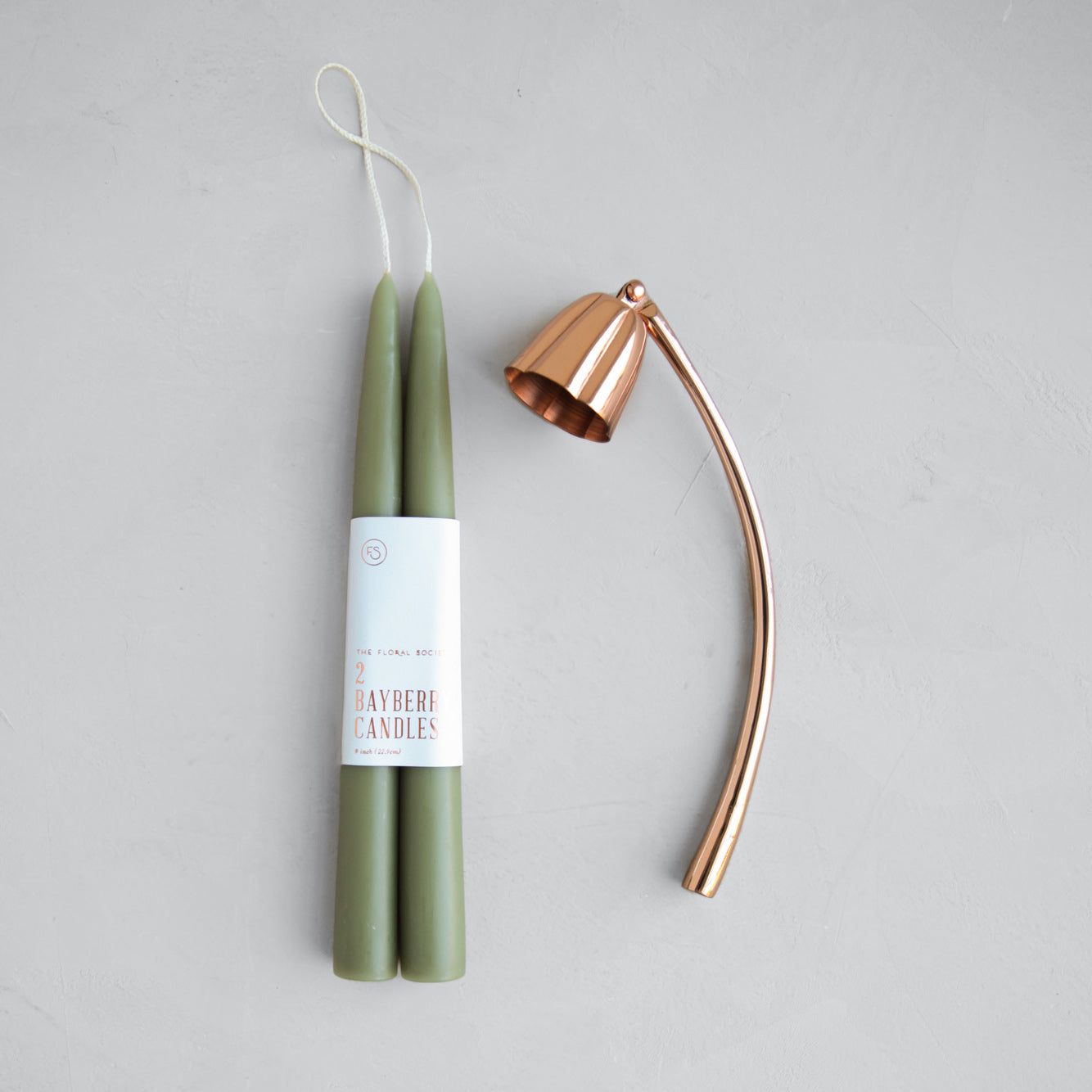 THE FLORAL SOCIETY | COPPER CANDLE SNUFFER