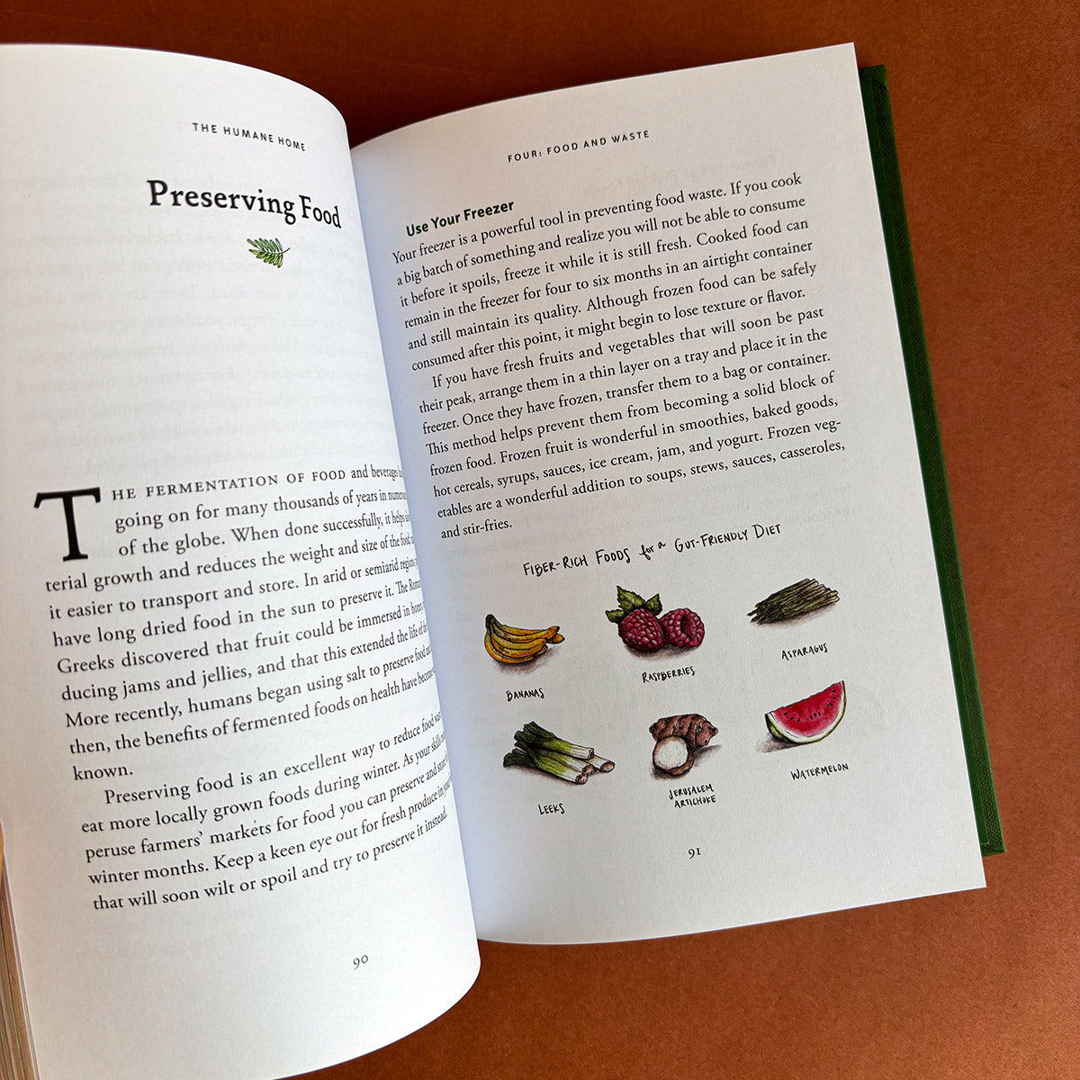 Book about easy steps for a more sustainable and green home and living