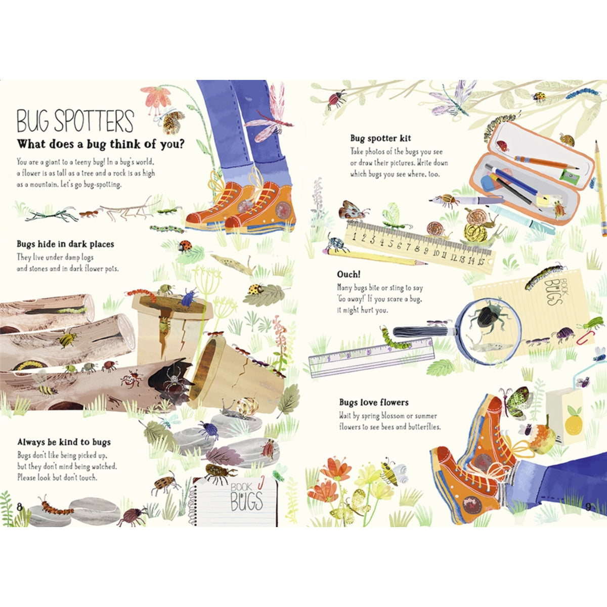 kids book about bugs and nature