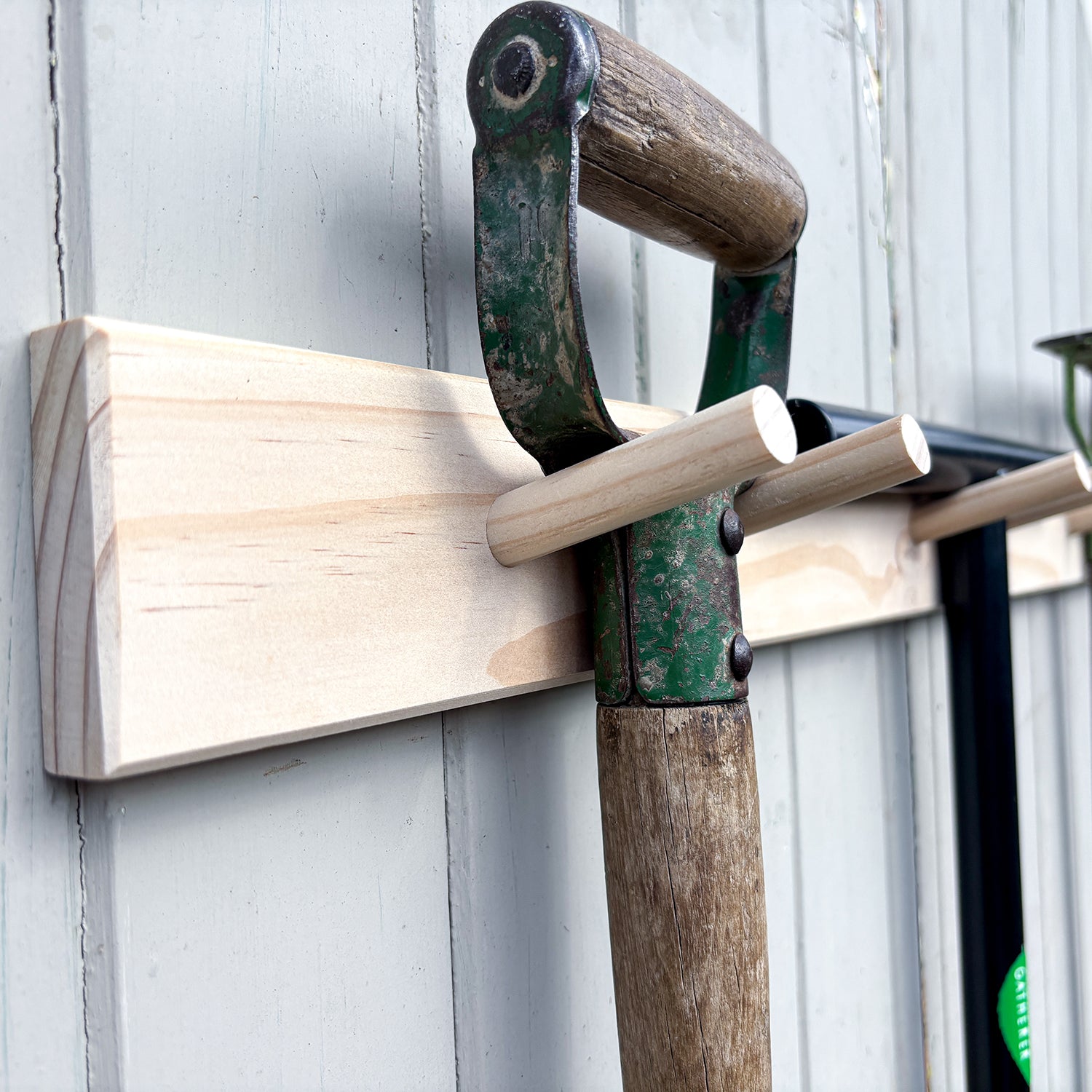 peg racks for garden tools