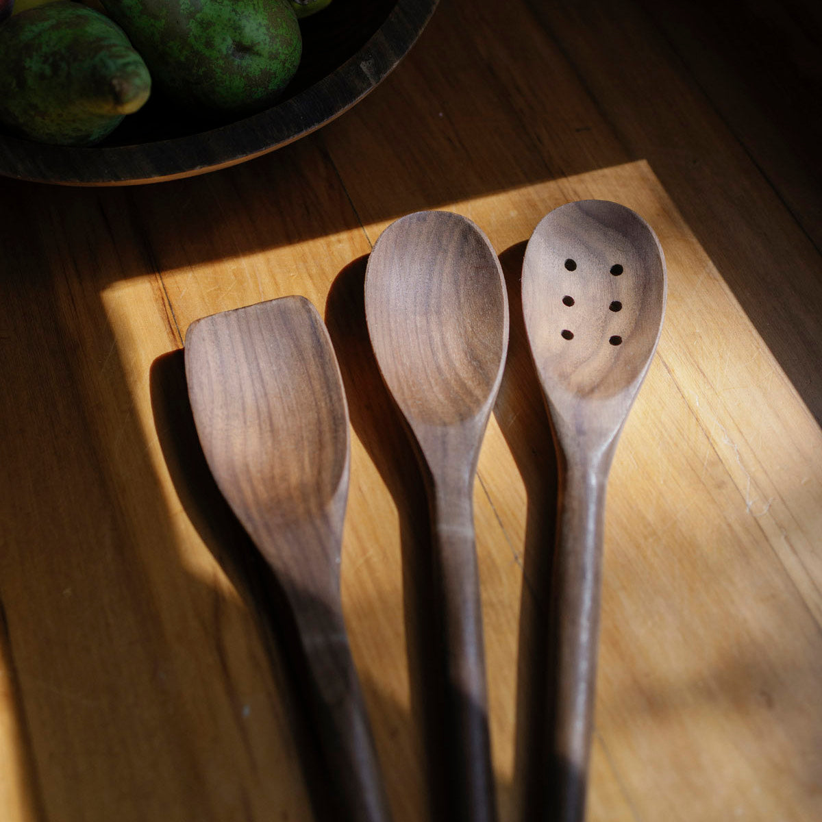 COOKING SPOONS | WALNUT