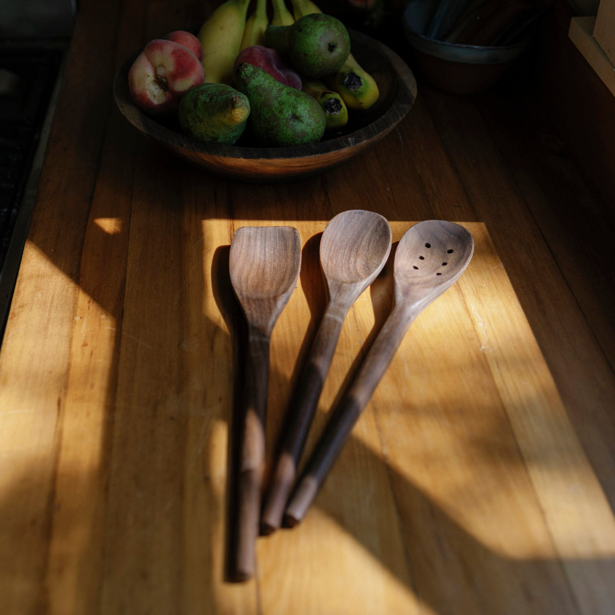 COOKING SPOONS | WALNUT