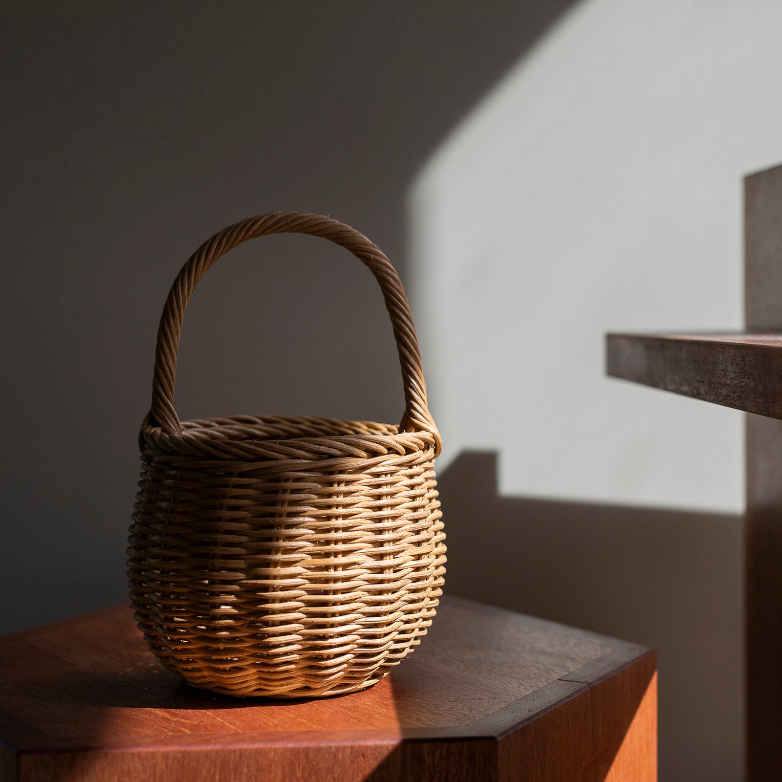 BERRY | RATTAN TRINKET BASKET
