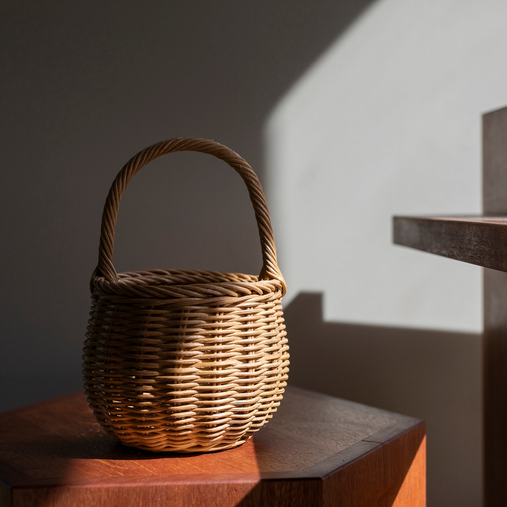BERRY | RATTAN TRINKET BASKET