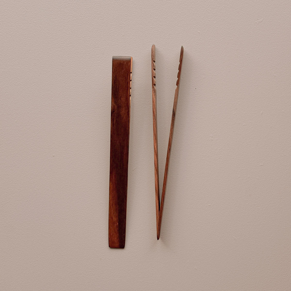 Black Walnut, Wooden Tongs