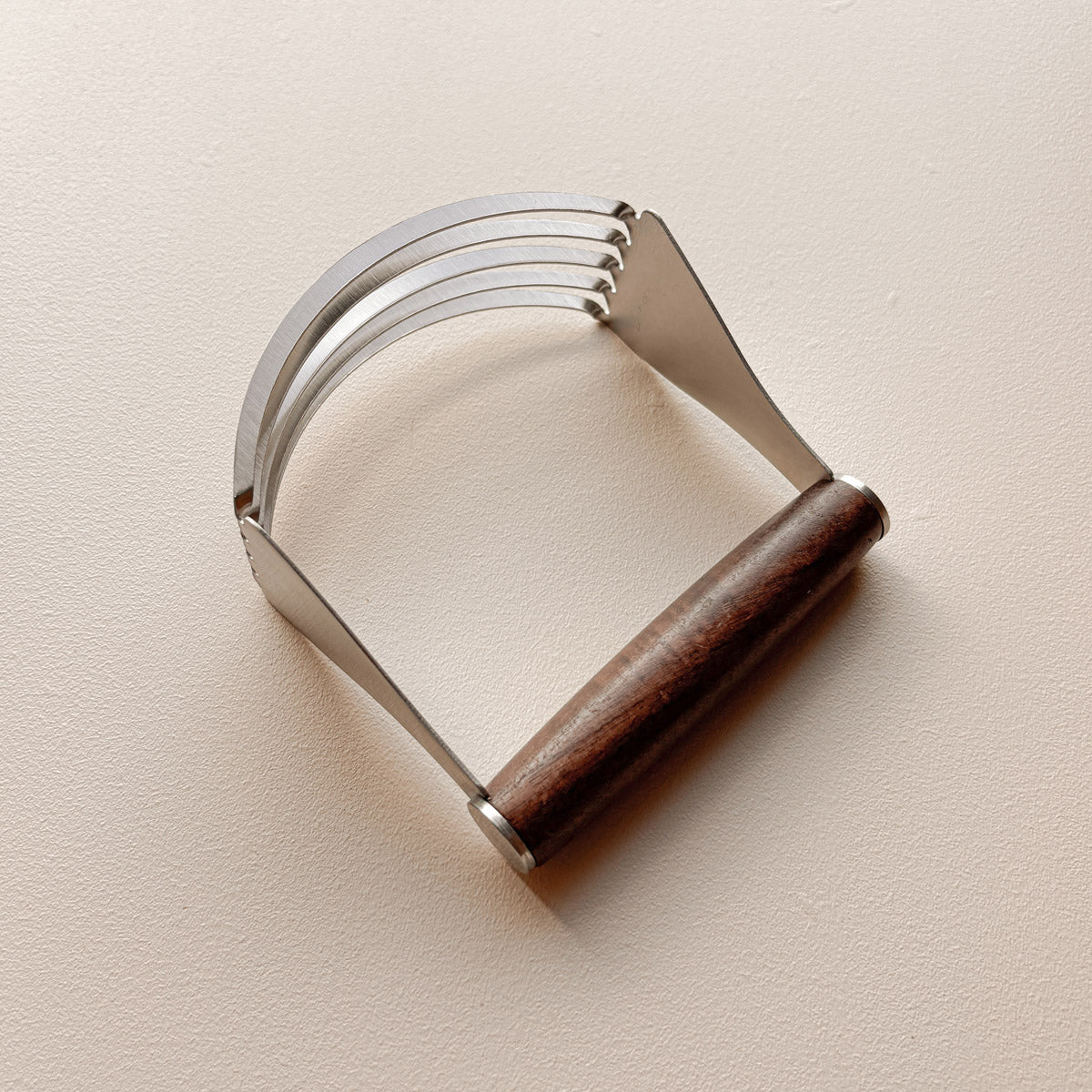 Black Walnut and Stainless Steel Pastry Blender