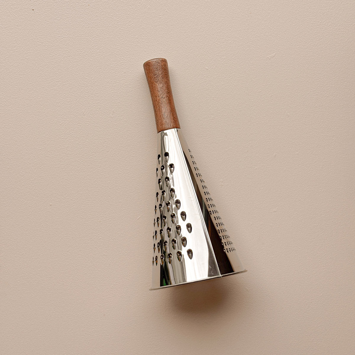Black Walnut and Stainless Steel Cheese Grater