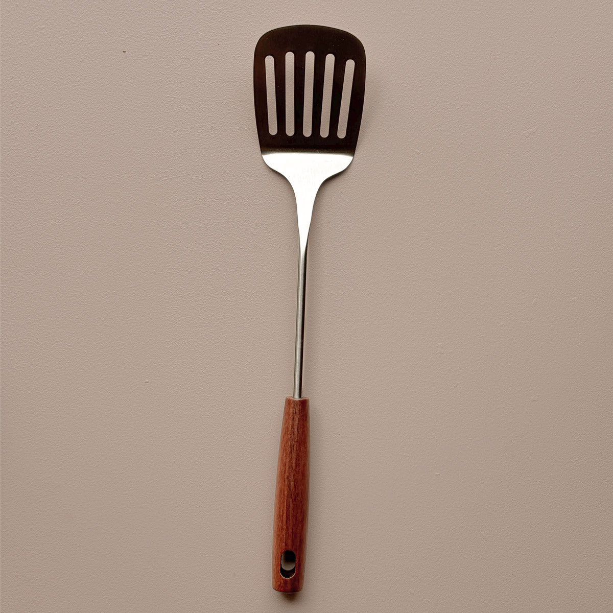 Black Walnut and Stainless Steel Ladle and Spatulas
