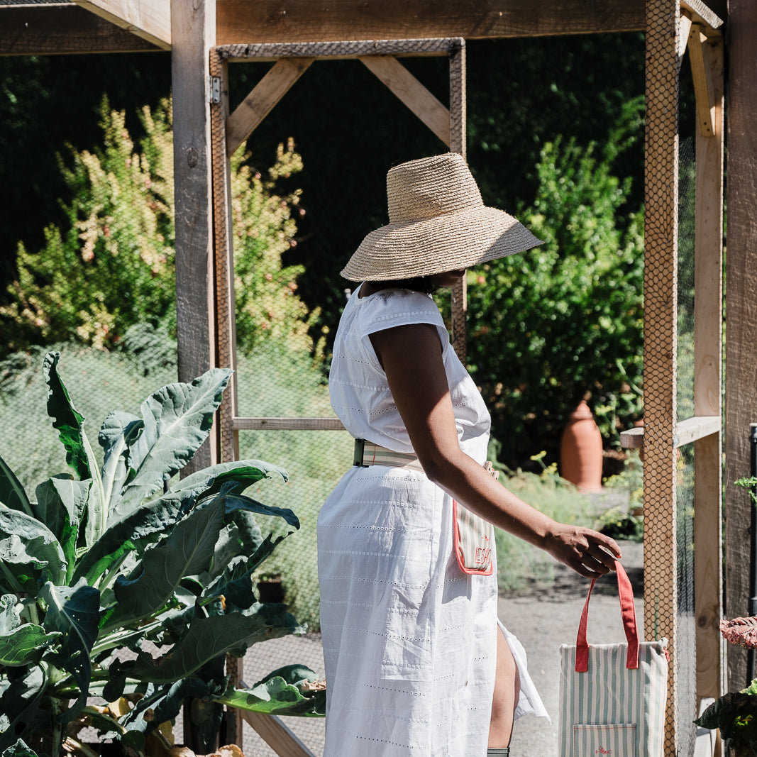 LE SAC | JARDIN RAFFIA HAT | LIMITED EDITION