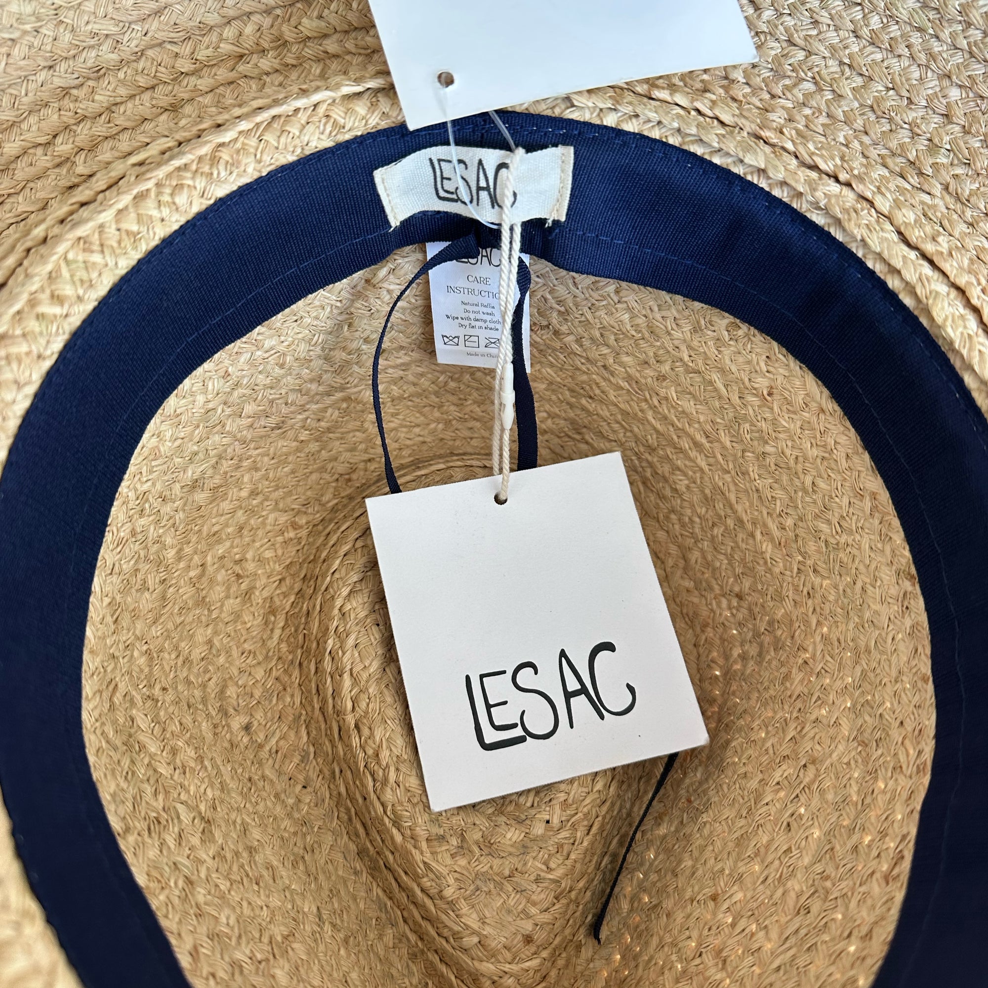 LE SAC | JARDIN RAFFIA HAT | LIMITED EDITION