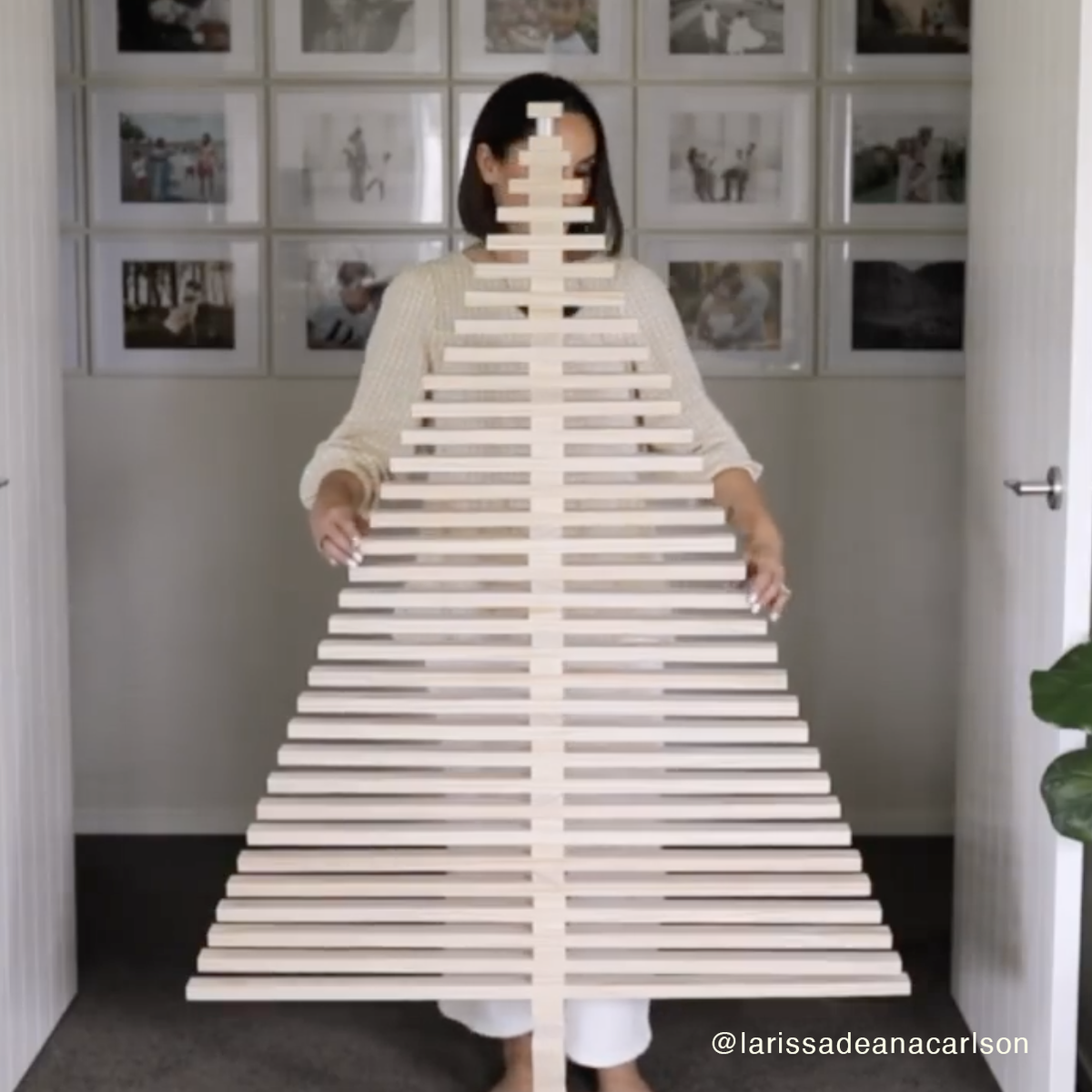 NZ Made wooden christmas tree