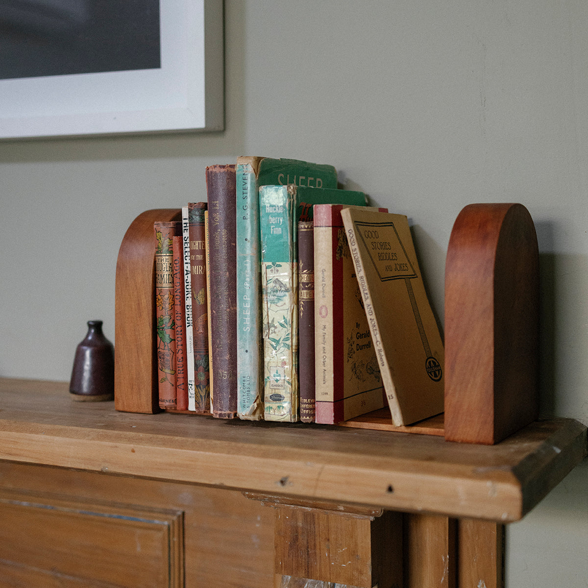 PETE &amp; CO | WOODEN BOOK ENDS