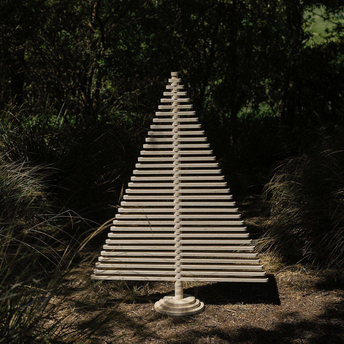 Wooden Christmas Tree, Made in NZ
