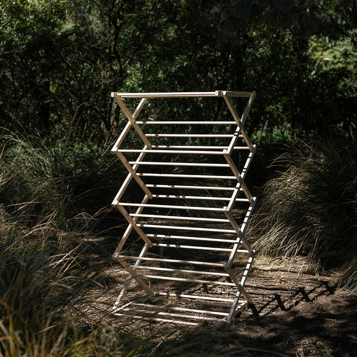 Wooden Tower Clothes Drying Rack - Made in NZ