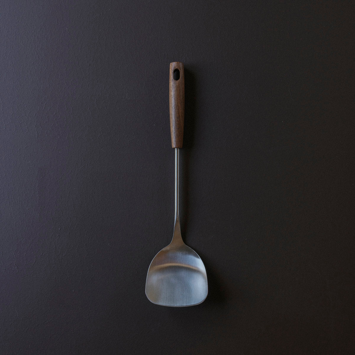 Black Walnut and Stainless Steel Ladle and Spatulas