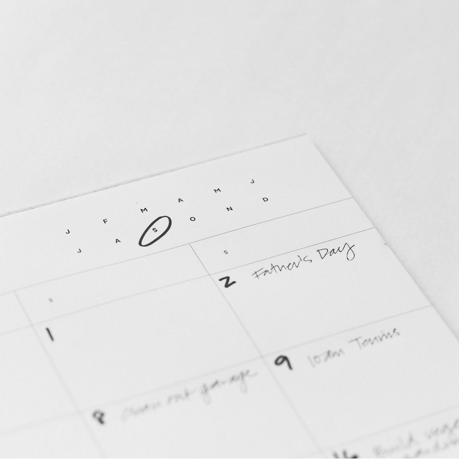 FATHER RABBIT STATIONERY | A2 MONTH PLANNER