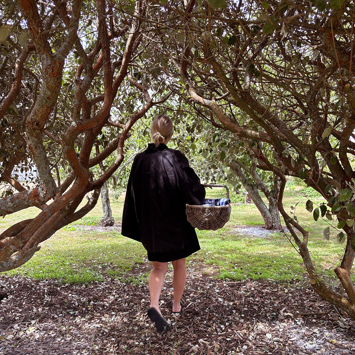 DOT | RATTAN SHOPPING BASKET