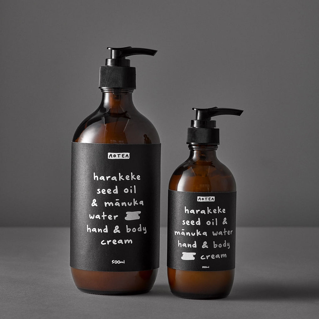 AOTEA | HARAKEKE SEED OIL &amp; MĀNUKA HAND &amp; BODY CREAM