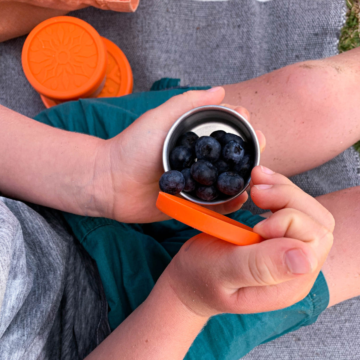 STAINLESS STEEL SNACK SET