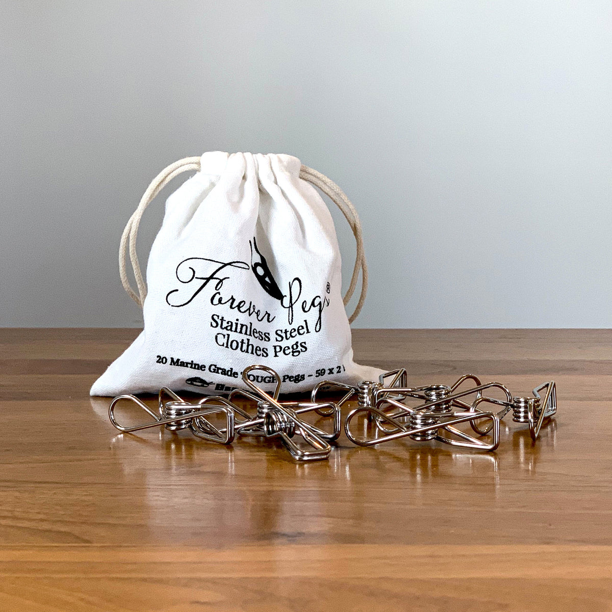 Stainless Steel Clothes pegs that won't rust outside