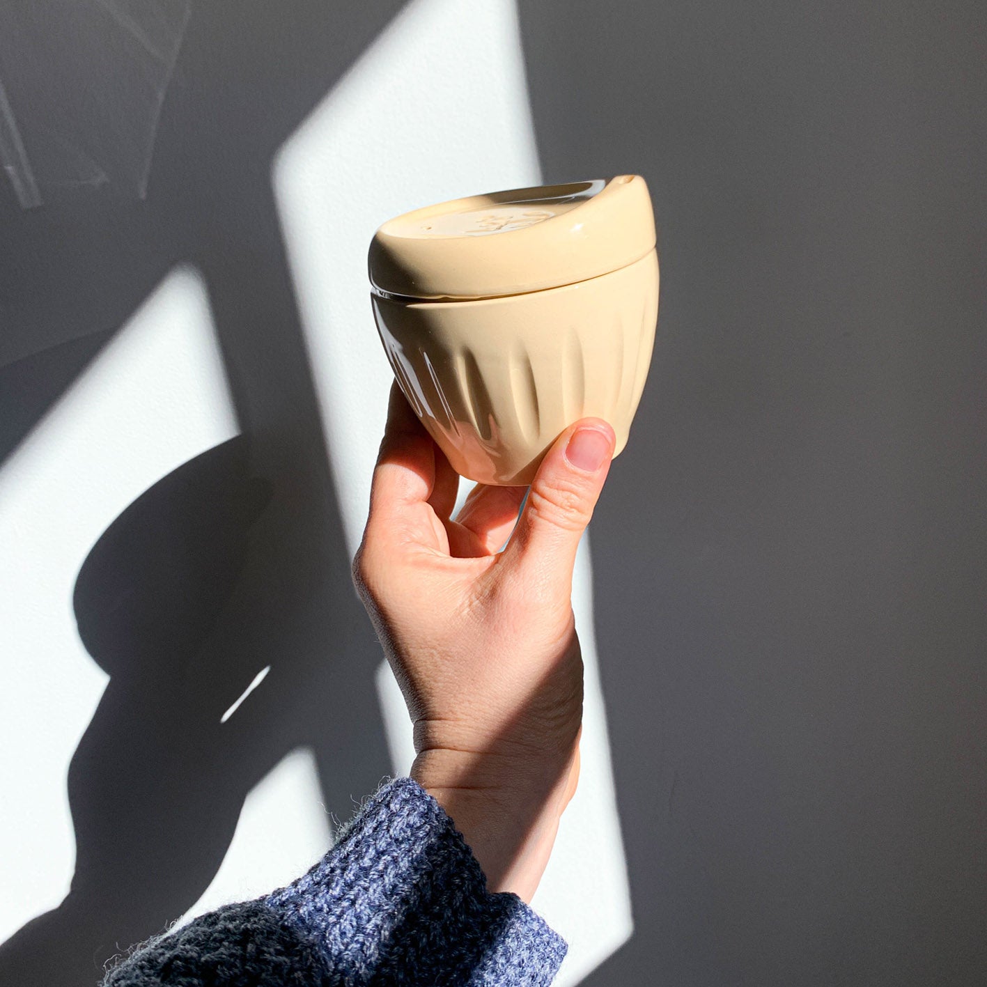 DEKSEL REUSABLE CERAMIC MUG | LYTTELTON POTTERY