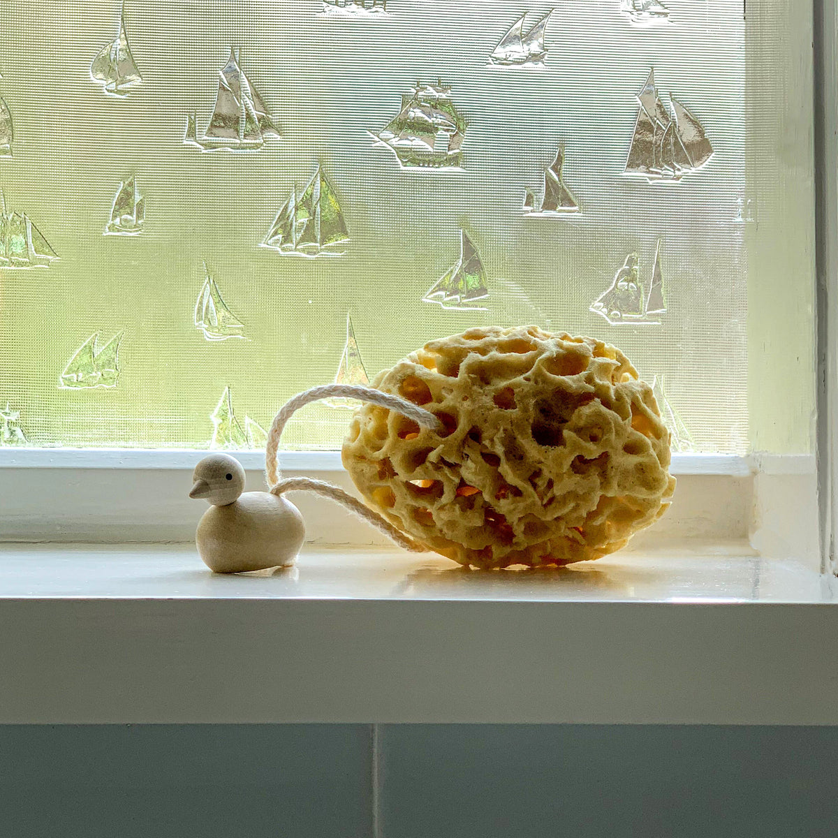 NATURAL BATH SPONGE - DUCK