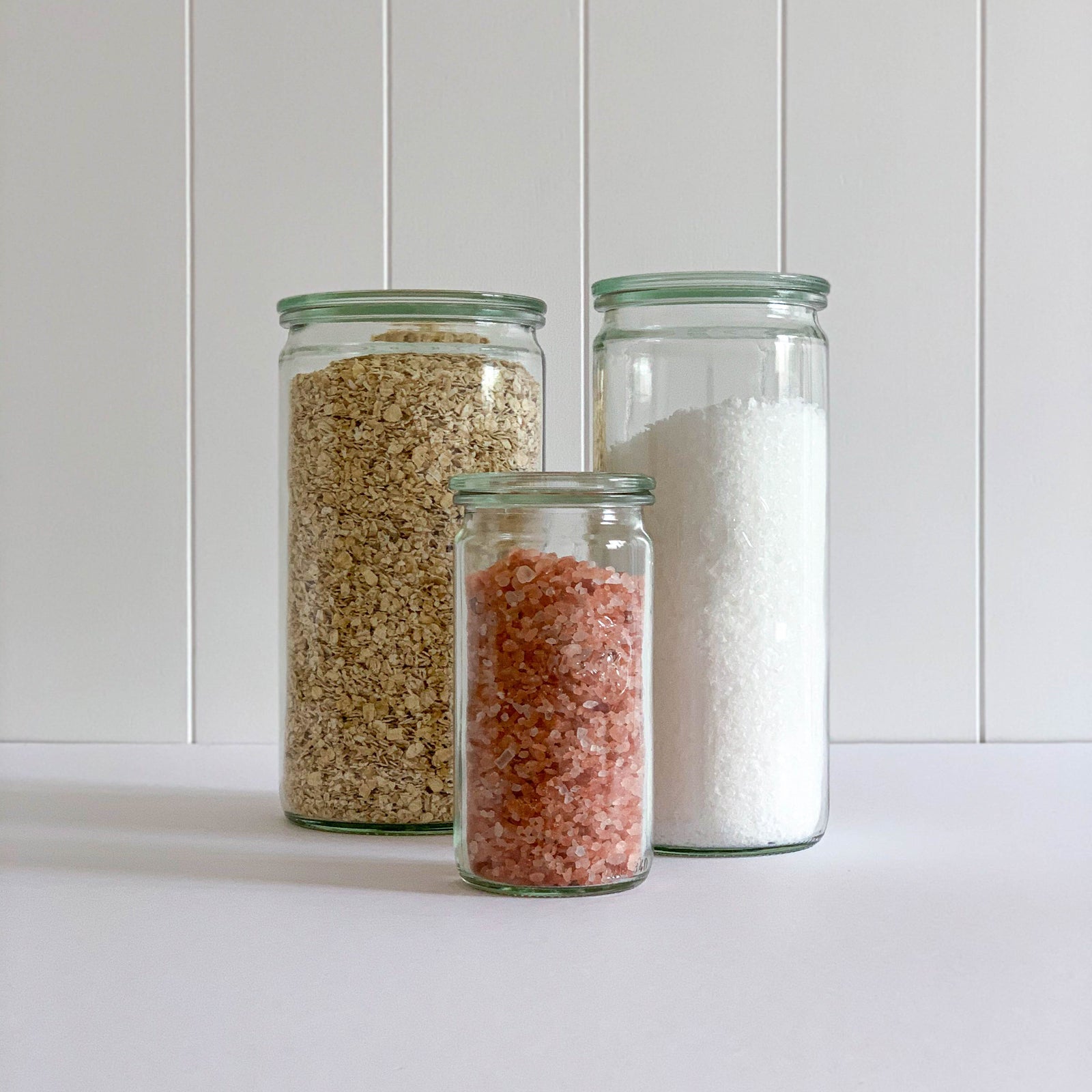 WECK | CYLINDER JAR WITH GLASS LID