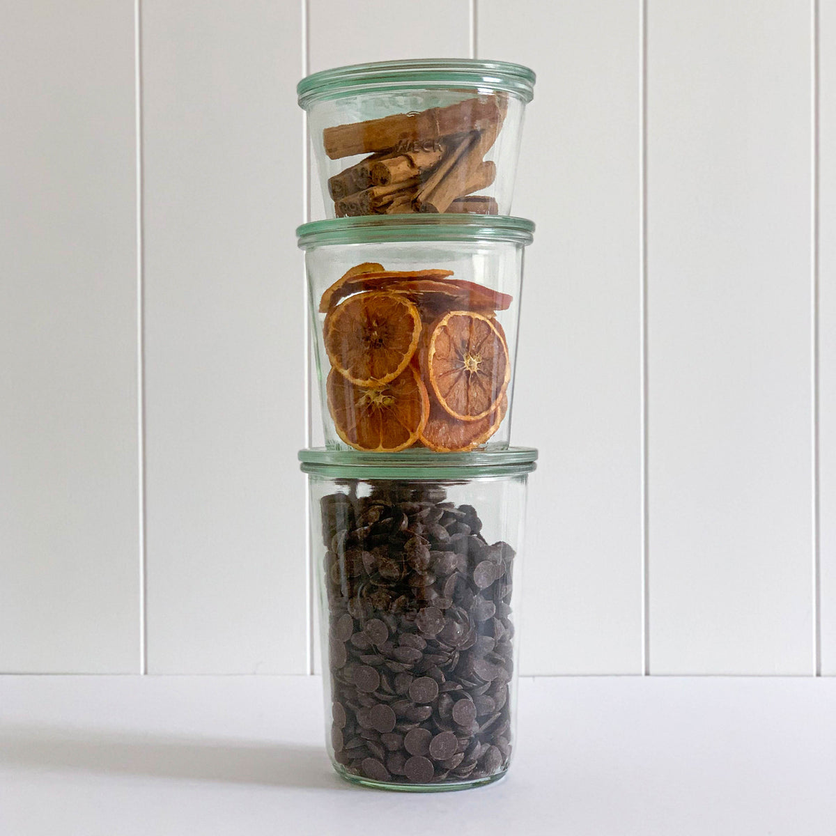 WECK | MOLD JAR WITH GLASS LID